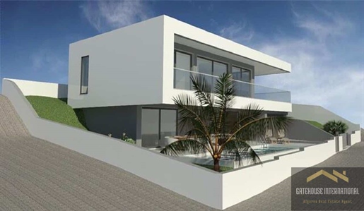 Quinta da Fortaleza Burgau Algarve מגרש בניין עם פרויקט מאושר
