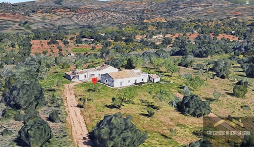 Land met goedgekeurd plattelandstoerismeproject in Boliqueime Algarve