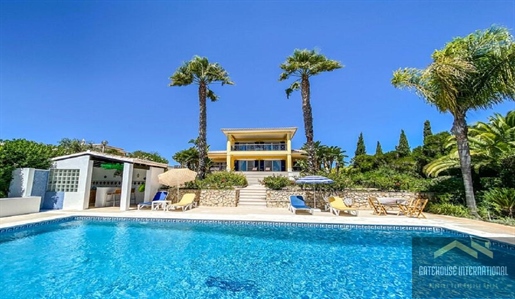 Sea View 4 Bed Villa in Praia da Luz West Algarve For Sale