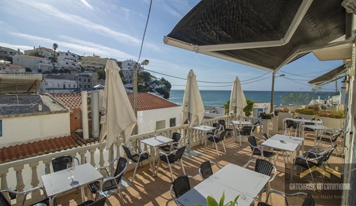 Casa de vista para o mar com apartamento e bar no Carvoeiro Algarve