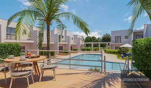2 Bed Townhouse With Pool in Olhos d Agua Algarve