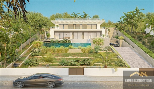 Land With Approved Villa To Be Built in Almancil Algarve