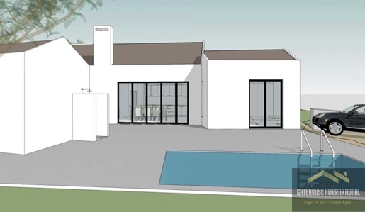 Terrain avec approbation pour construire une villa de plain-pied de 3 chambres à Santa Barbara de N