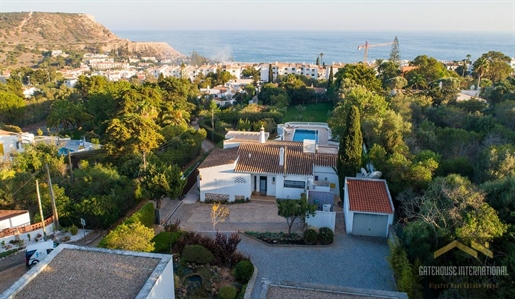 4-Bett-Villa mit Meerblick und 1-Bett-Nebengebäude in Praia da Luz, Algarve