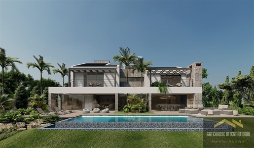 Terrain à bâtir avec projet pour une villa de 5 chambres près de Vale do Lobo Algarve