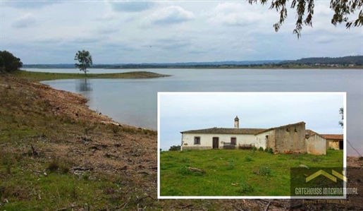 Dom wiejski Alentejo do remontu z 2-kilometrową pierzeją jeziora