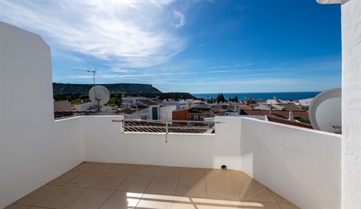 Willa na najwyższym piętrze z 2 łóżkami i widokiem na morze w Praia da Luz Algarve