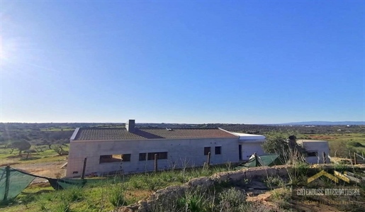 Brand New Villa Under Construction With 12 Hectares in Silves