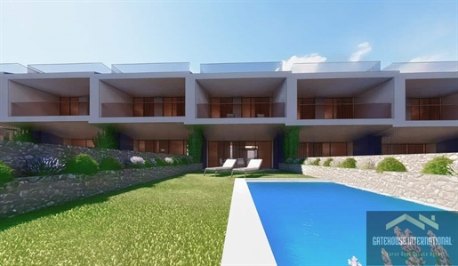 Building plot with project for 15 houses in Almancil Algarve