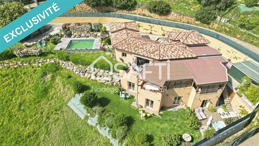 Huis 193m² - zwembad en zeezicht - Bastelicaccia