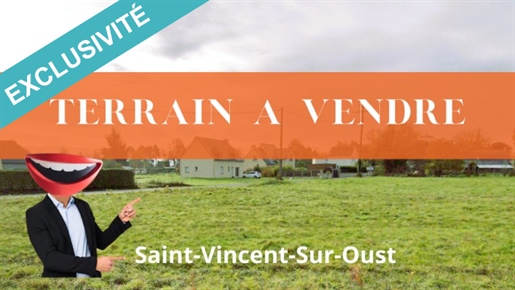 Bouwgrond van 1171 m² Saint-Vincent-sur-Oust
