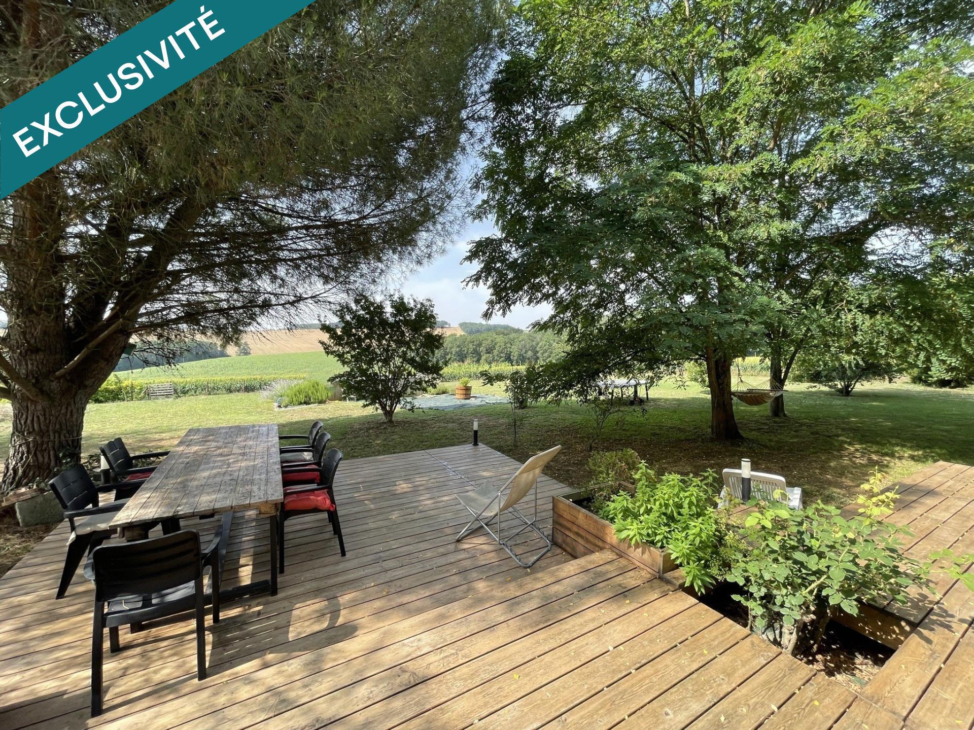 Encanto, piscina nueva, vista al campo