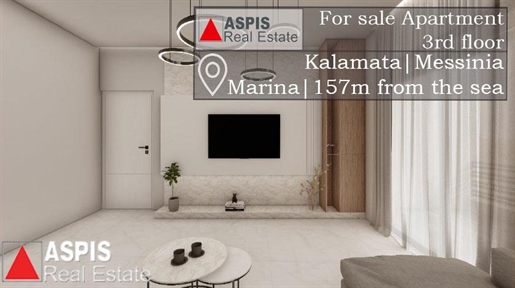 (Προς Πώληση) Κατοικία Διαμέρισμα || Ν. Μεσσηνίας/Καλαμάτα - 97 τ.μ, 2 Υ/Δ, 345.000€