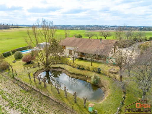 Property with gite and pool