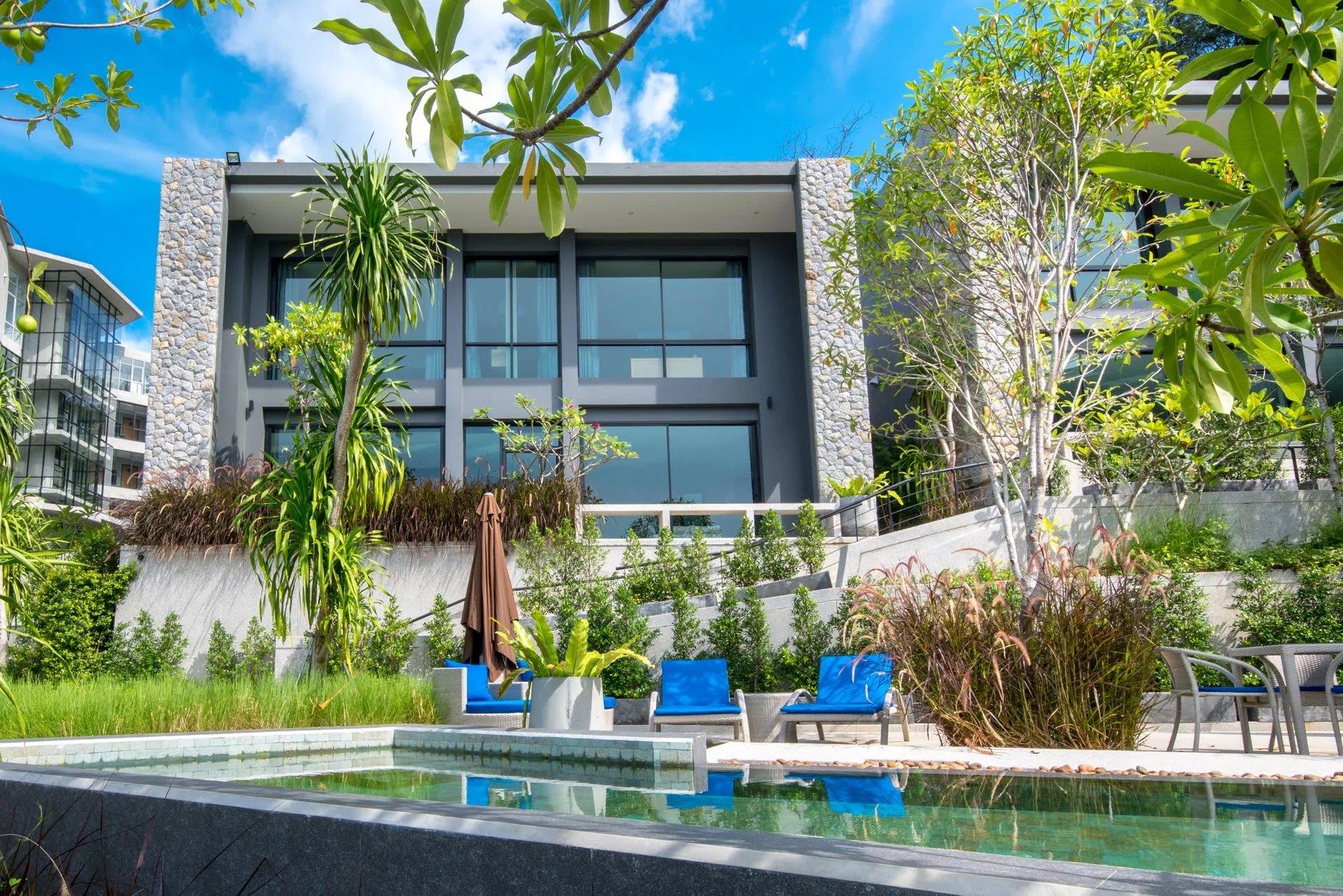 Invest in Phuket Thailand, house 177sqm with 2 bedrooms, pool