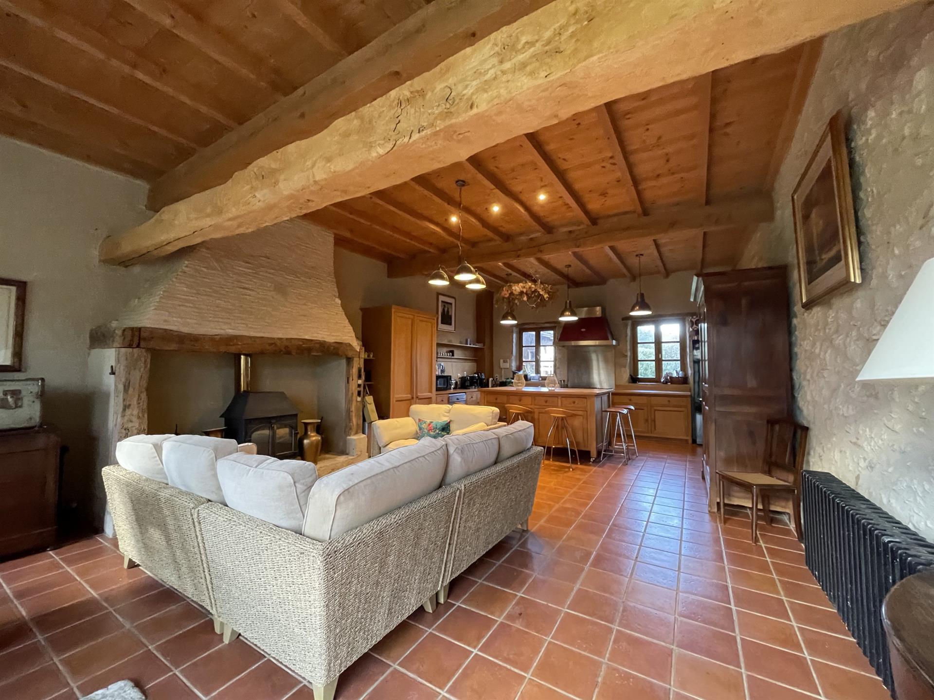 Gers—Gasconne House and Guest House With Pool Surrounded By 4.4Ha Of Land And Vines