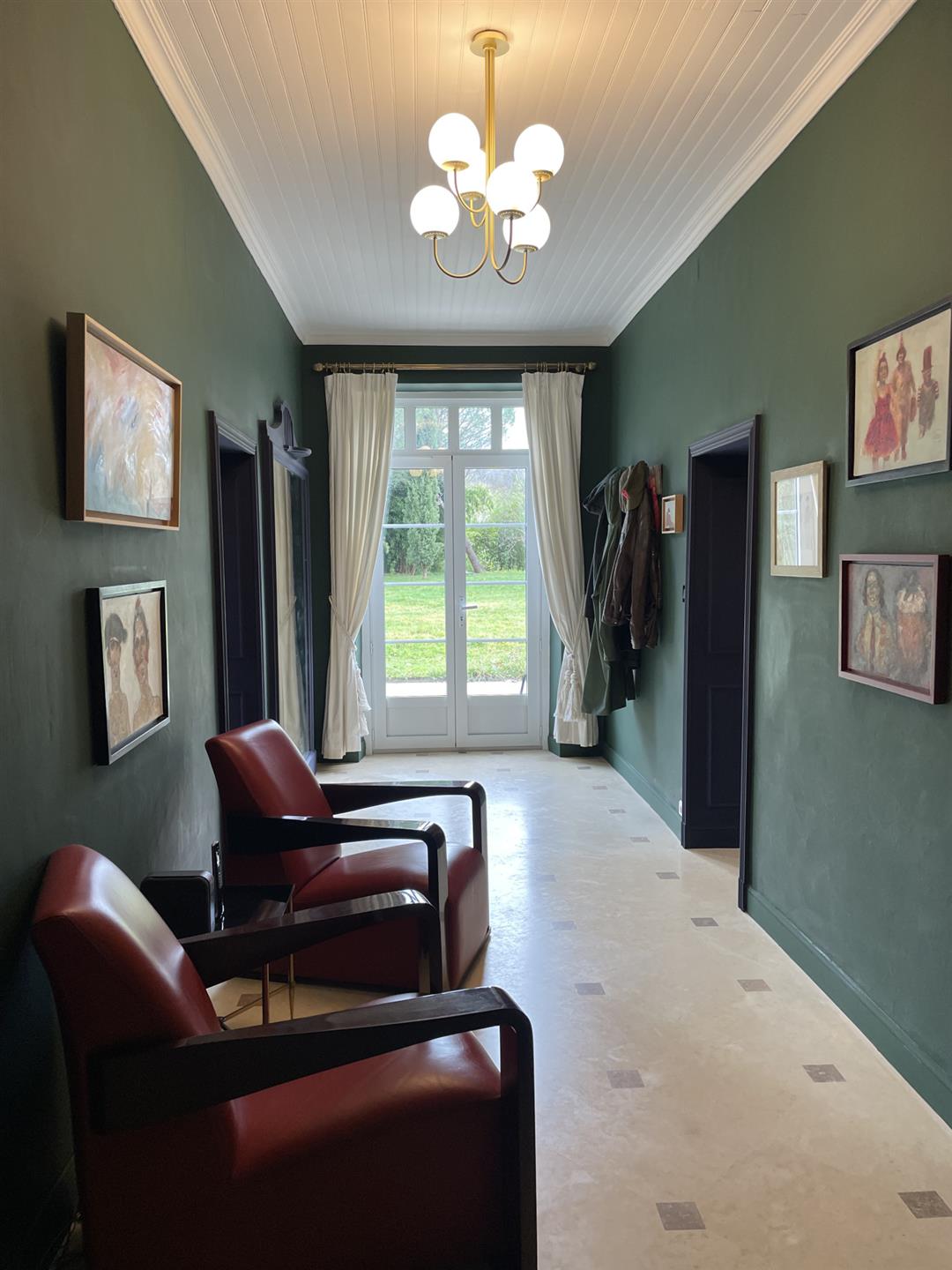 Near Montreal and Eauze, Gascon Mansion with old converted winery, swimming pool and garage