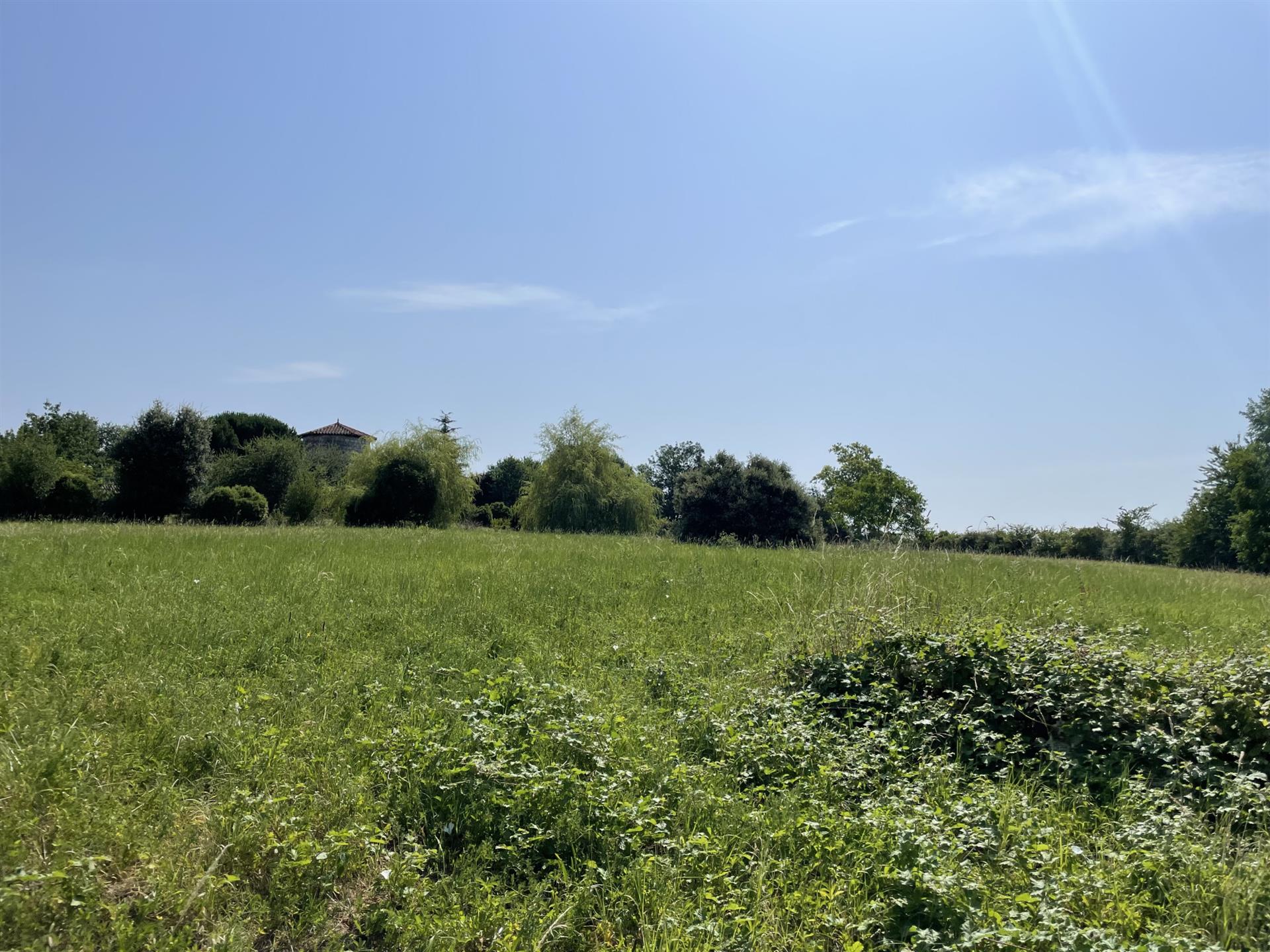Terrain constructible à La Romieu (Gers)