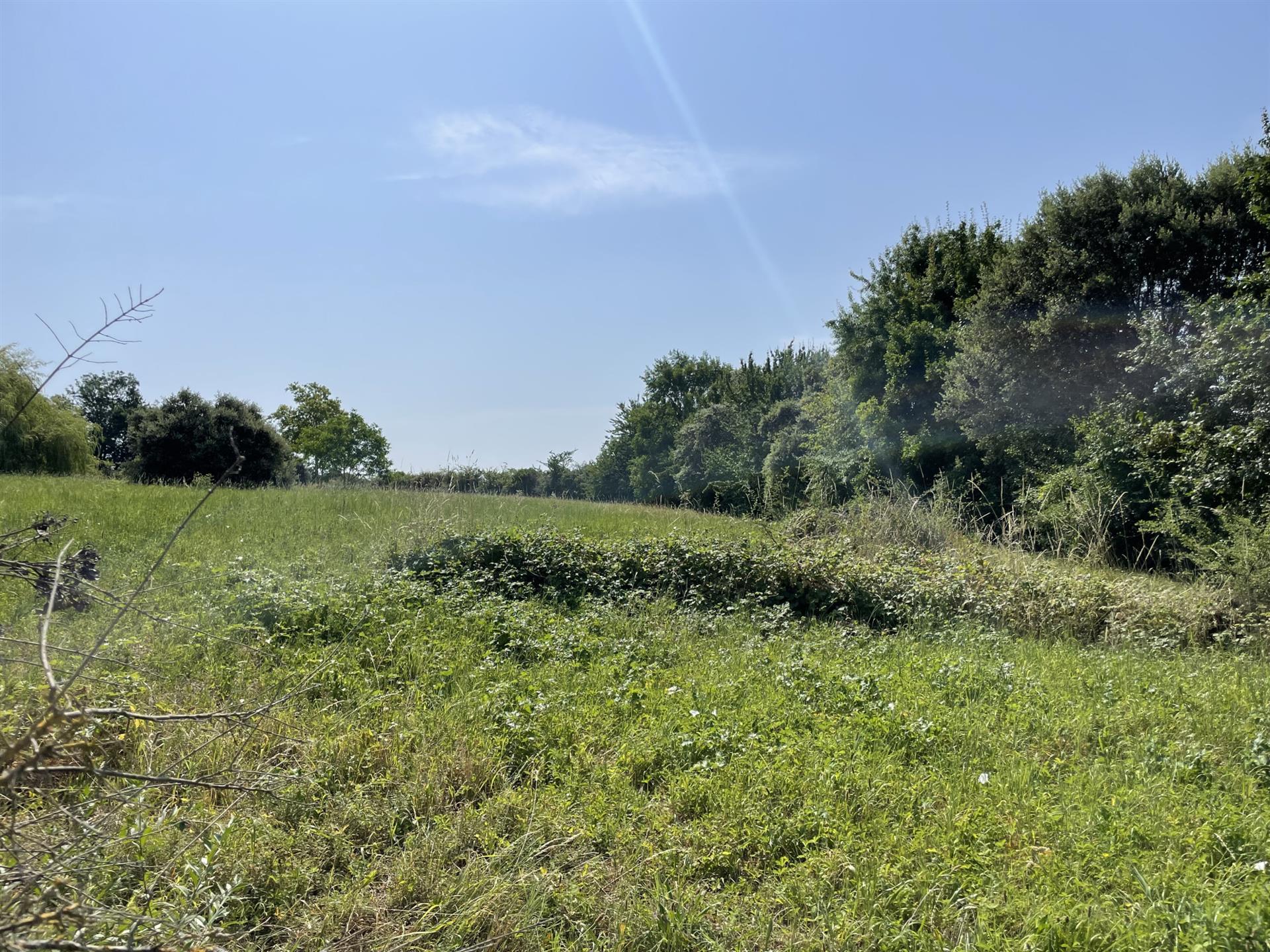 Terrain constructible à La Romieu (Gers)