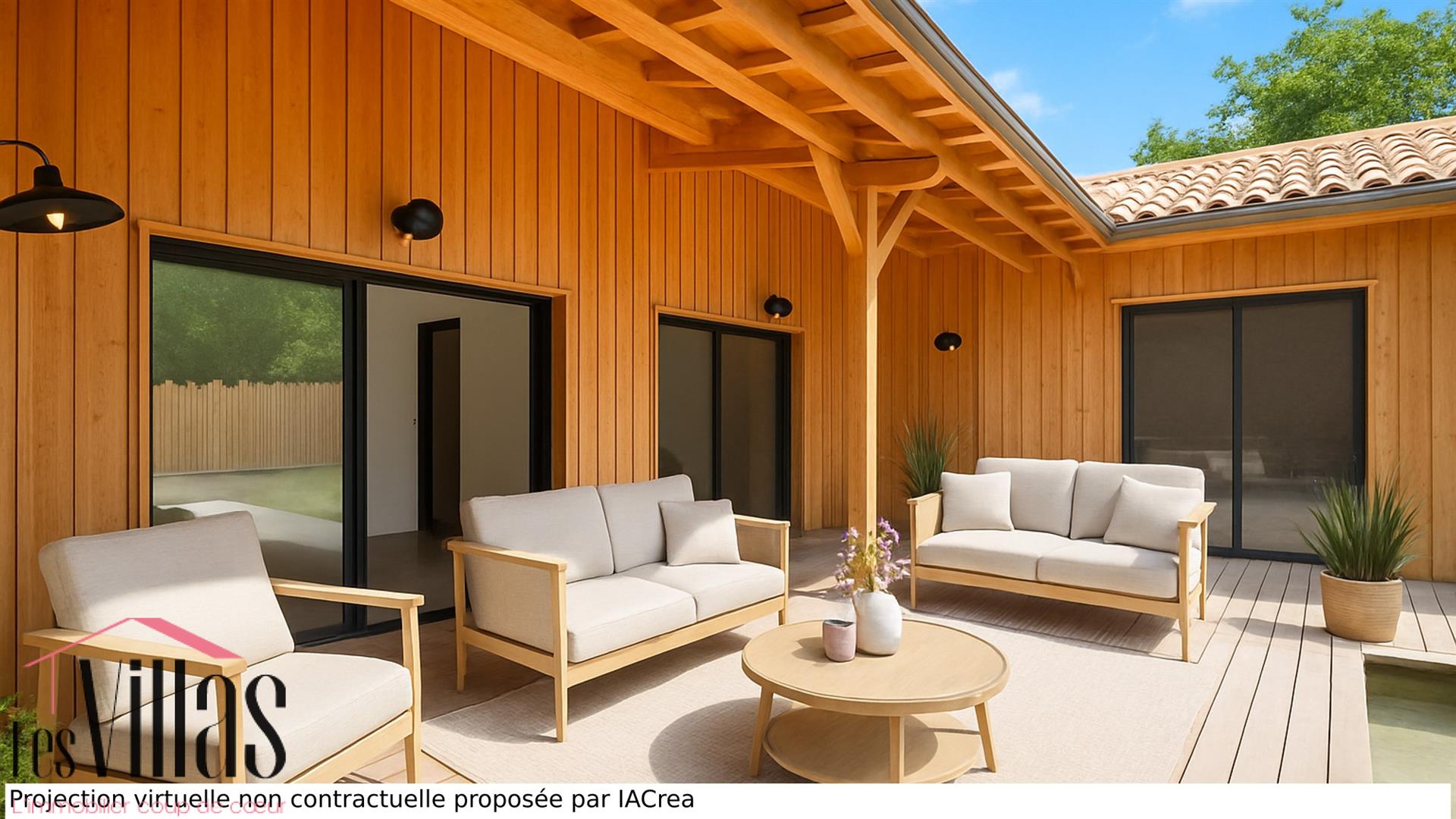 Lège Bourg: Modern and Elegant Villa in Ferret Capien Style Reduced Notary Fees