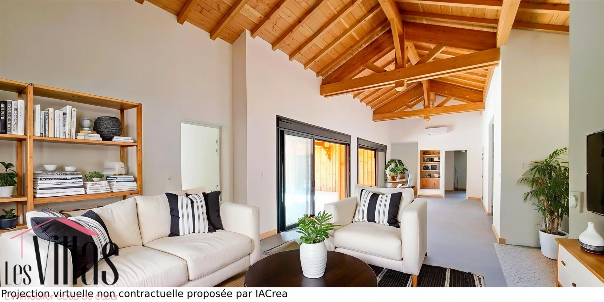 Lège Bourg: Modern and Elegant Villa in Ferret Capien Style Reduced Notary Fees