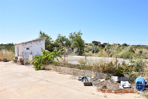 House with mixed land