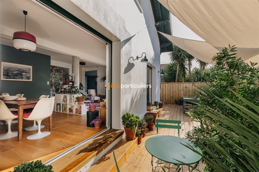 Au coeur de Biarritz St Martin, maison rénovée avec terrasse et garage