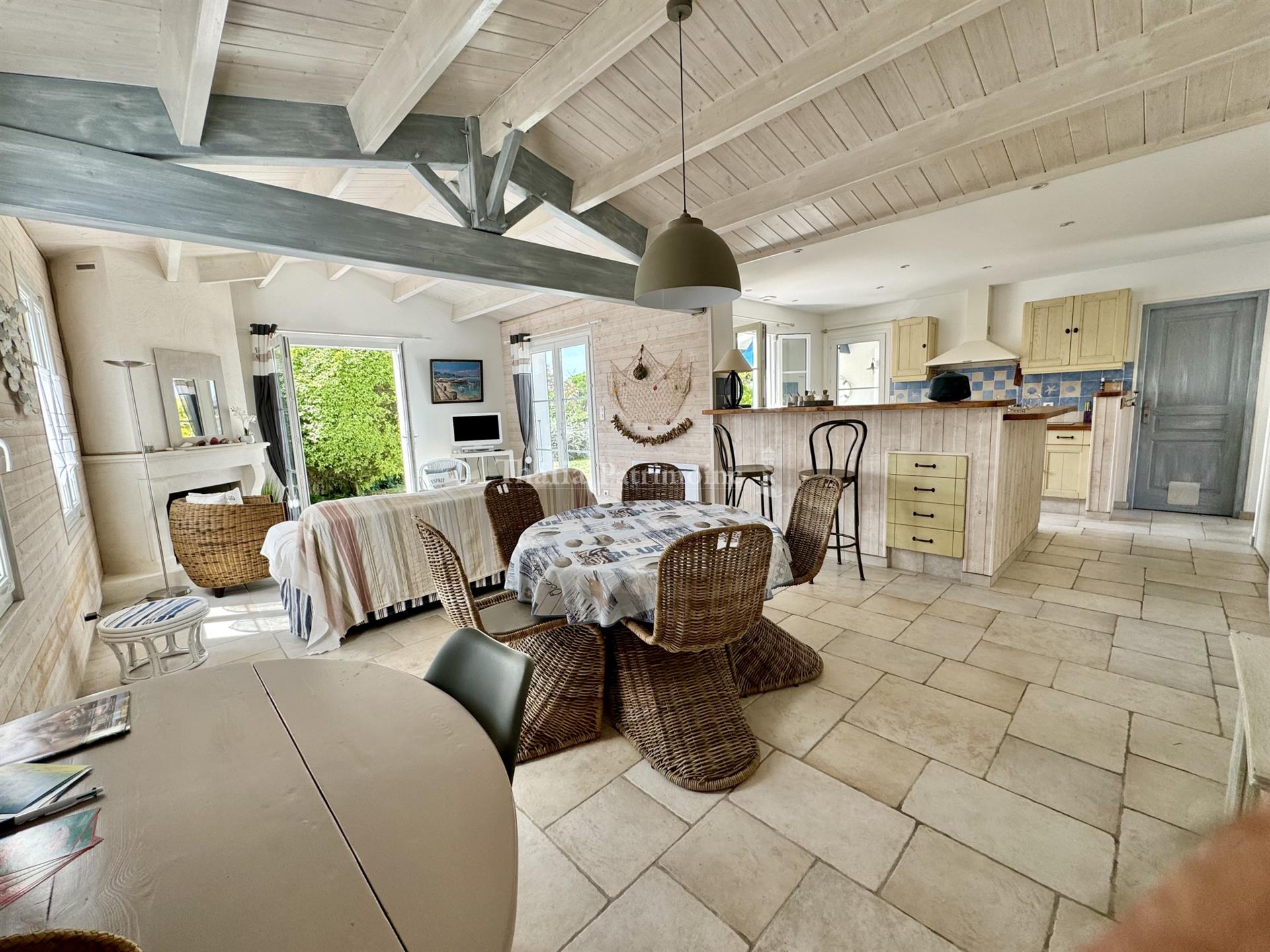 Maison 112m2 avec jardin bord de plage Port du Douhet