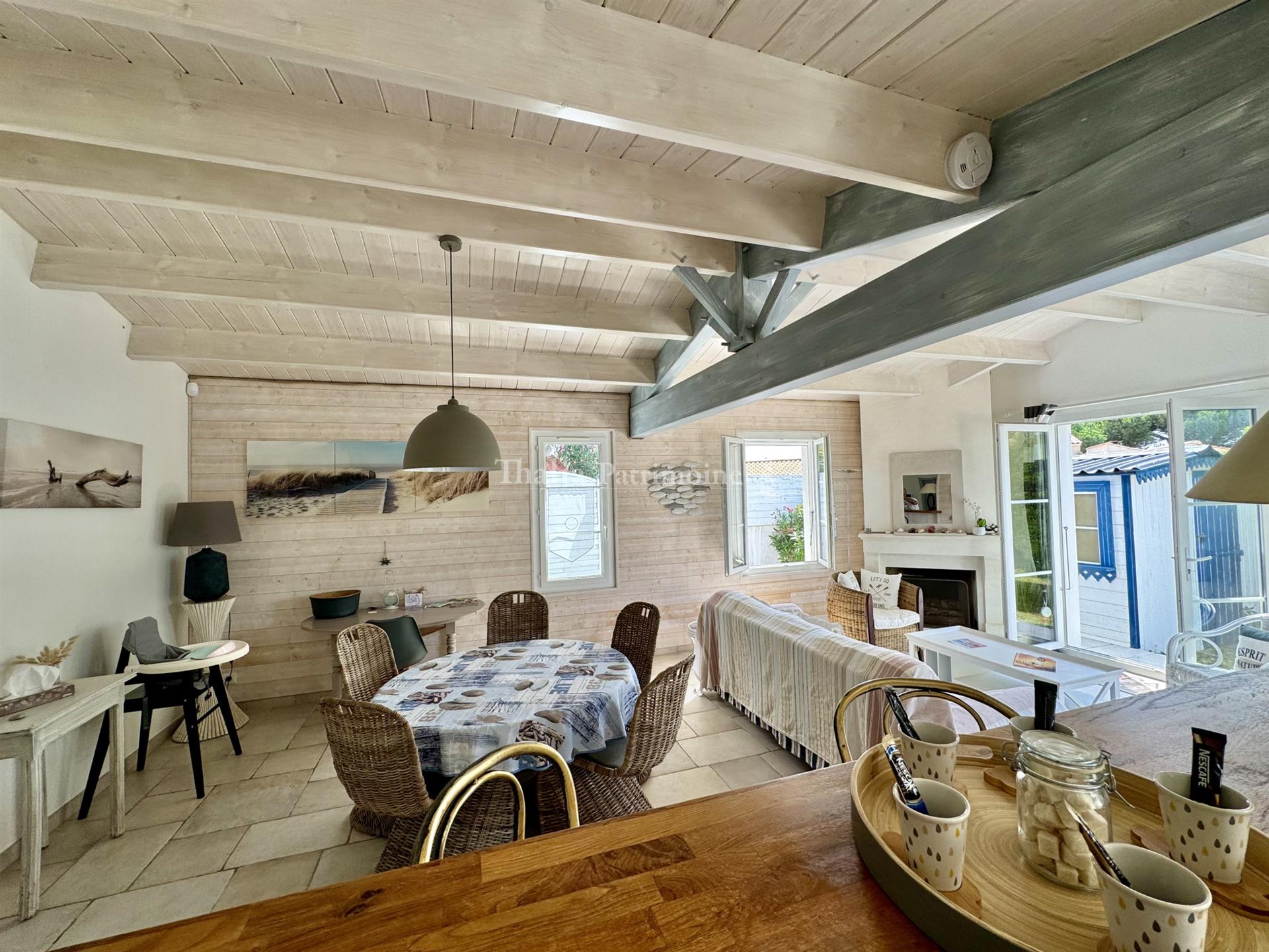 Maison 112m2 avec jardin bord de plage Port du Douhet