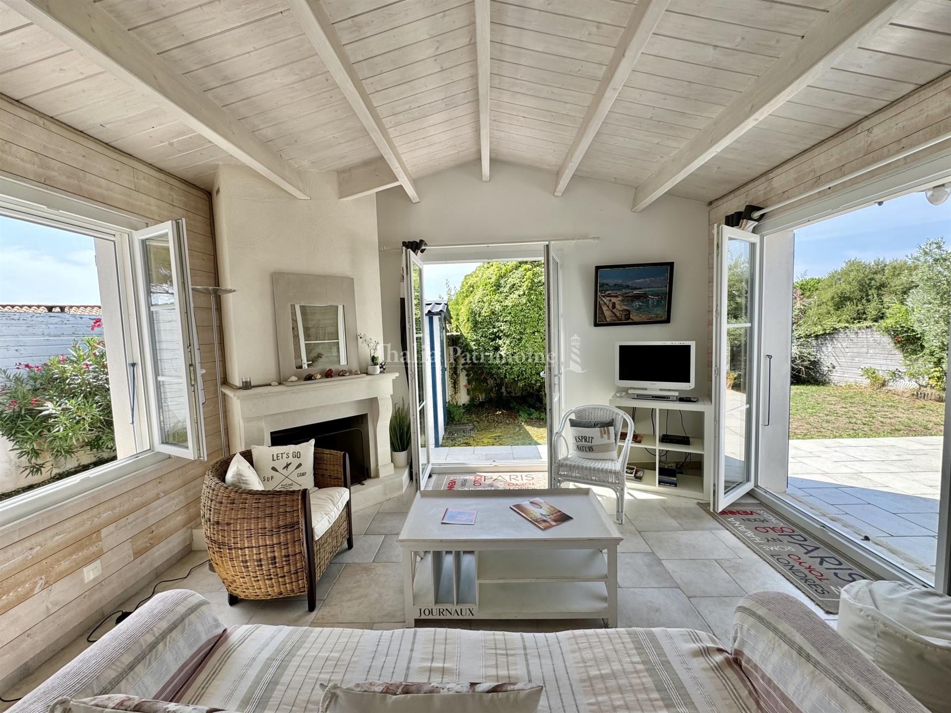 Maison 112m2 avec jardin bord de plage Port du Douhet