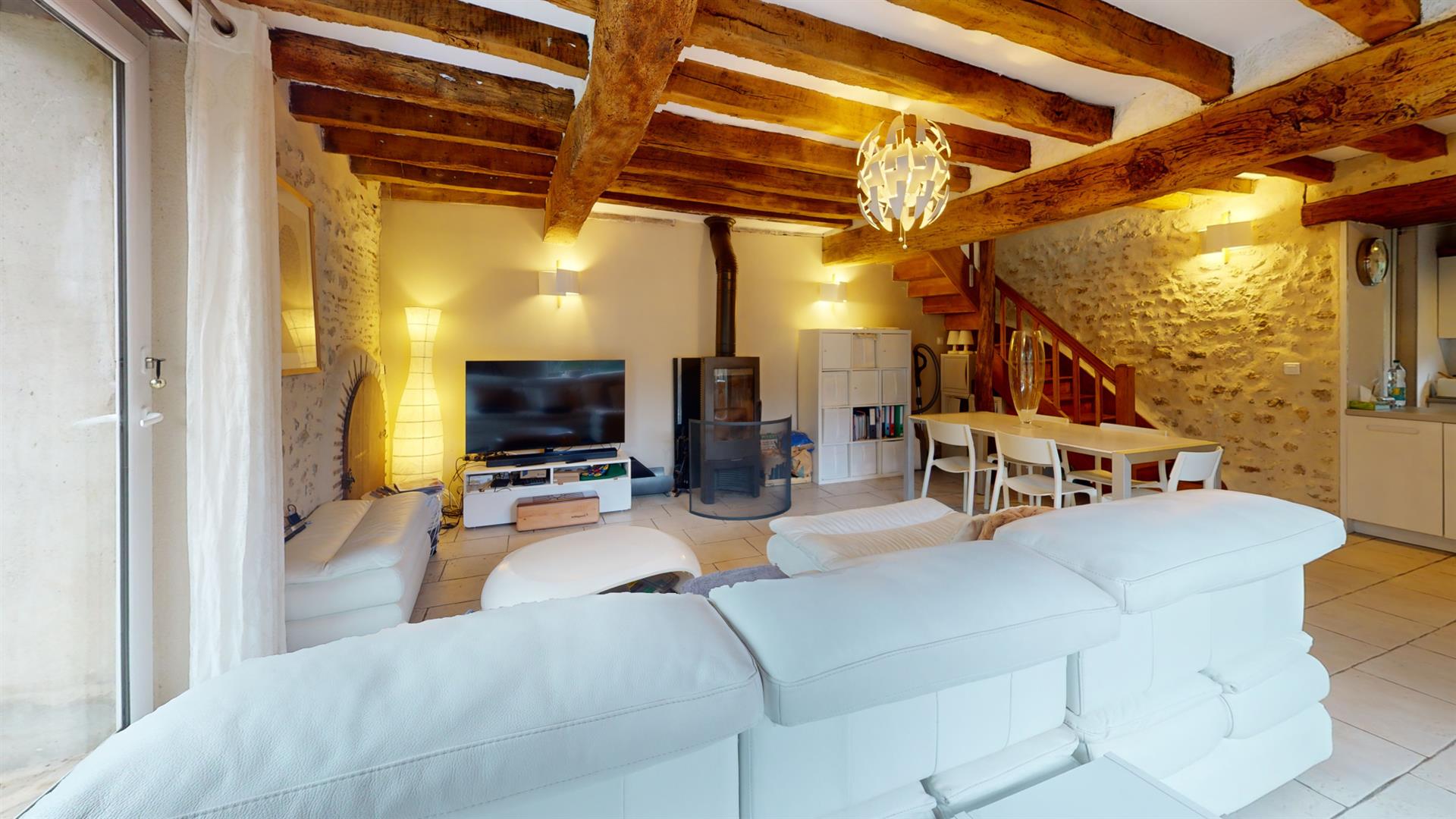 Nineteenth century character house with outbuilding and garage - peaceful and green setting