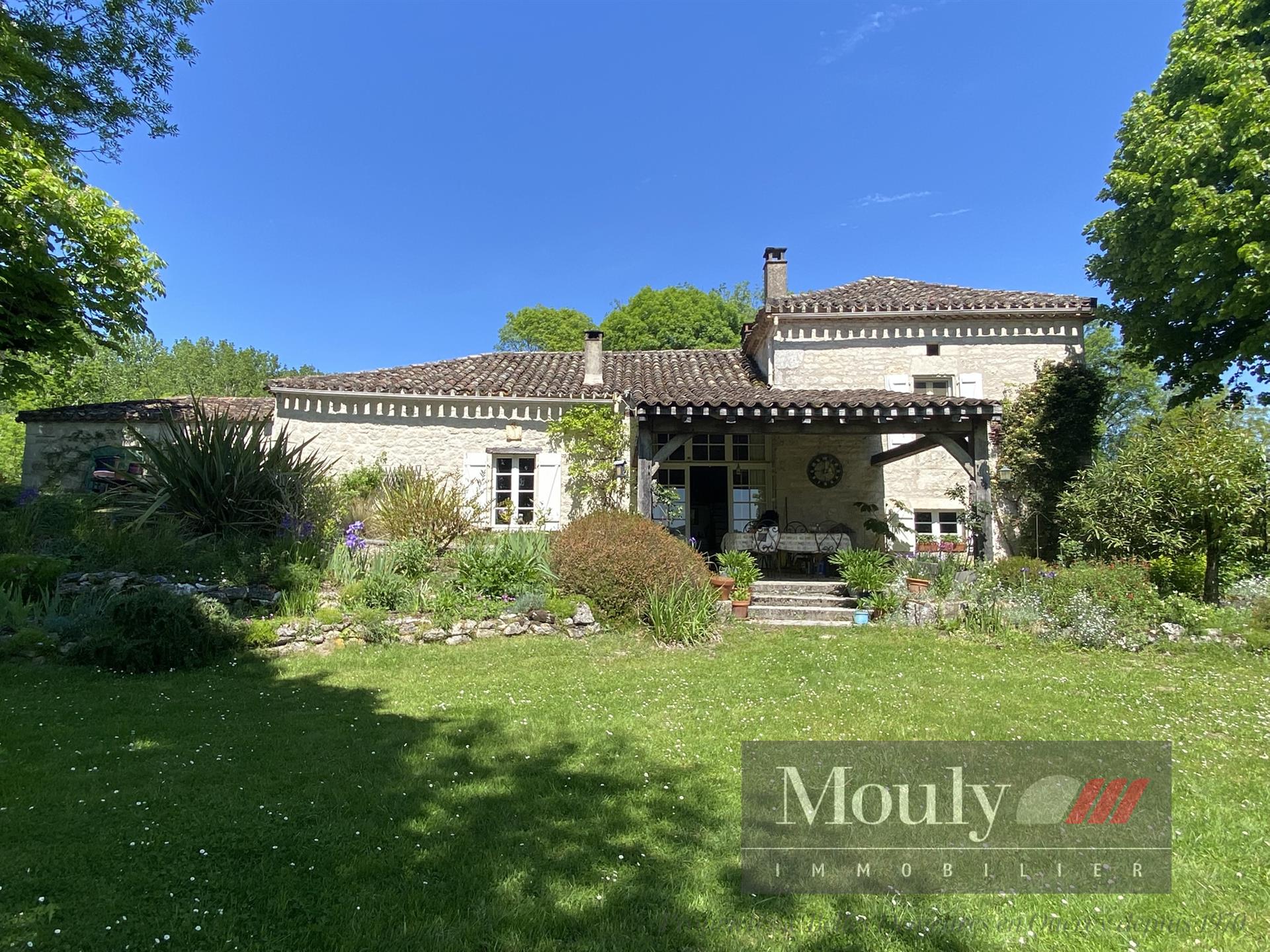 Property With Two Gites Near Montcuq