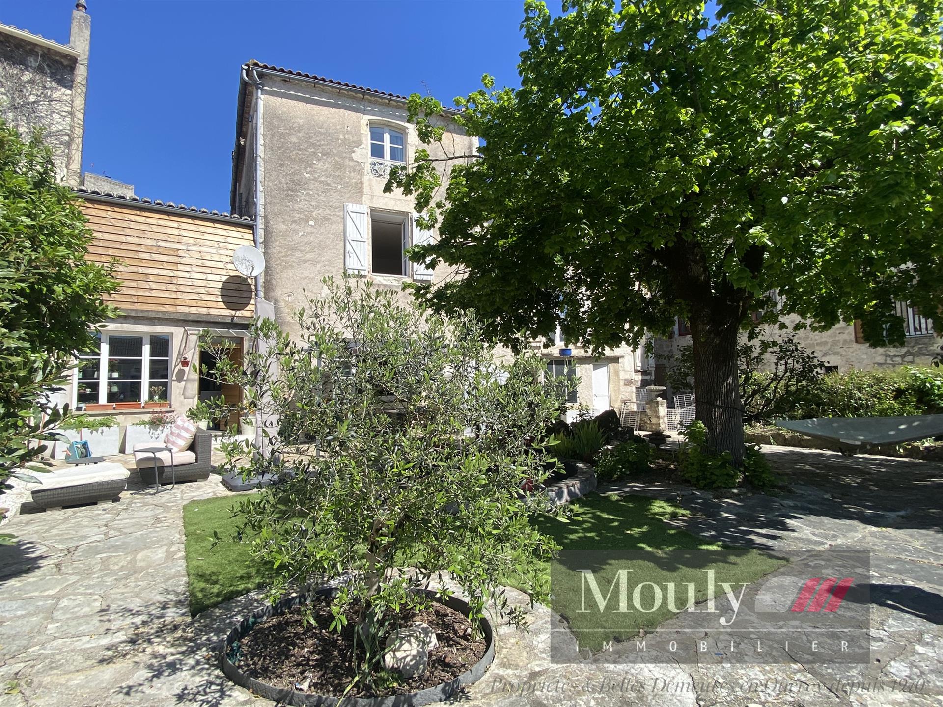 House In The Heart Of The Village With Superb Terrace, Garage And Reception Area