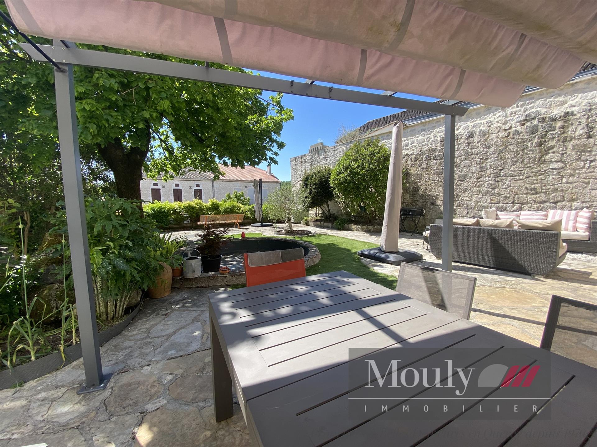 House In The Heart Of The Village With Superb Terrace, Garage And Reception Area