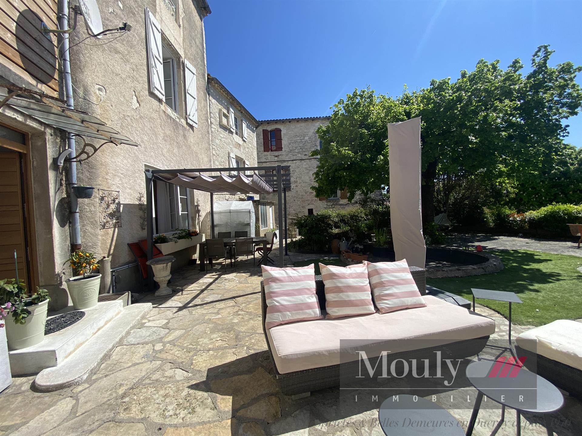 House In The Heart Of The Village With Superb Terrace, Garage And Reception Area