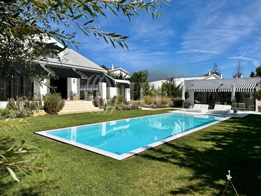 4 bedroom villa with garden and swimming pool in Birre, Cascais.