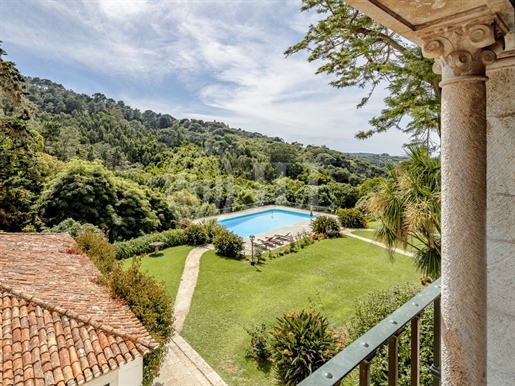 Quinta com casa T14, piscina em plena Serra de Sintra