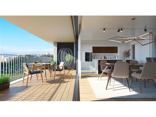 New 4-bedroom apartment, in the Caxias Heights, in Oeiras