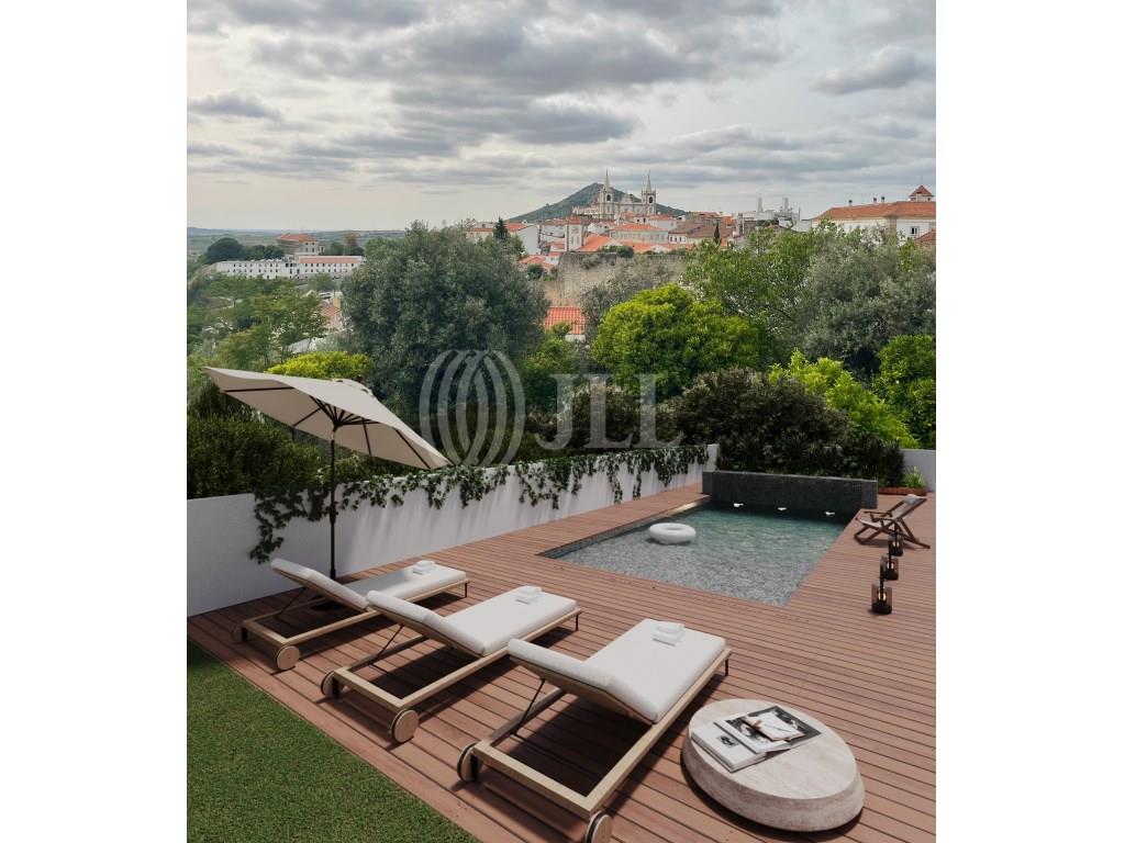 Urban land n the centre of Portalegre, Alentejo