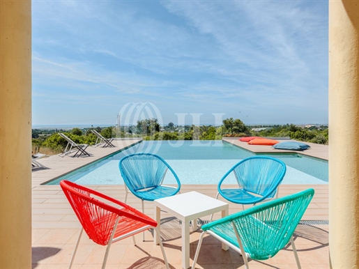 Villa 5 pièces avec vue sur la mer et la piscine, à Fuseta, Algarve