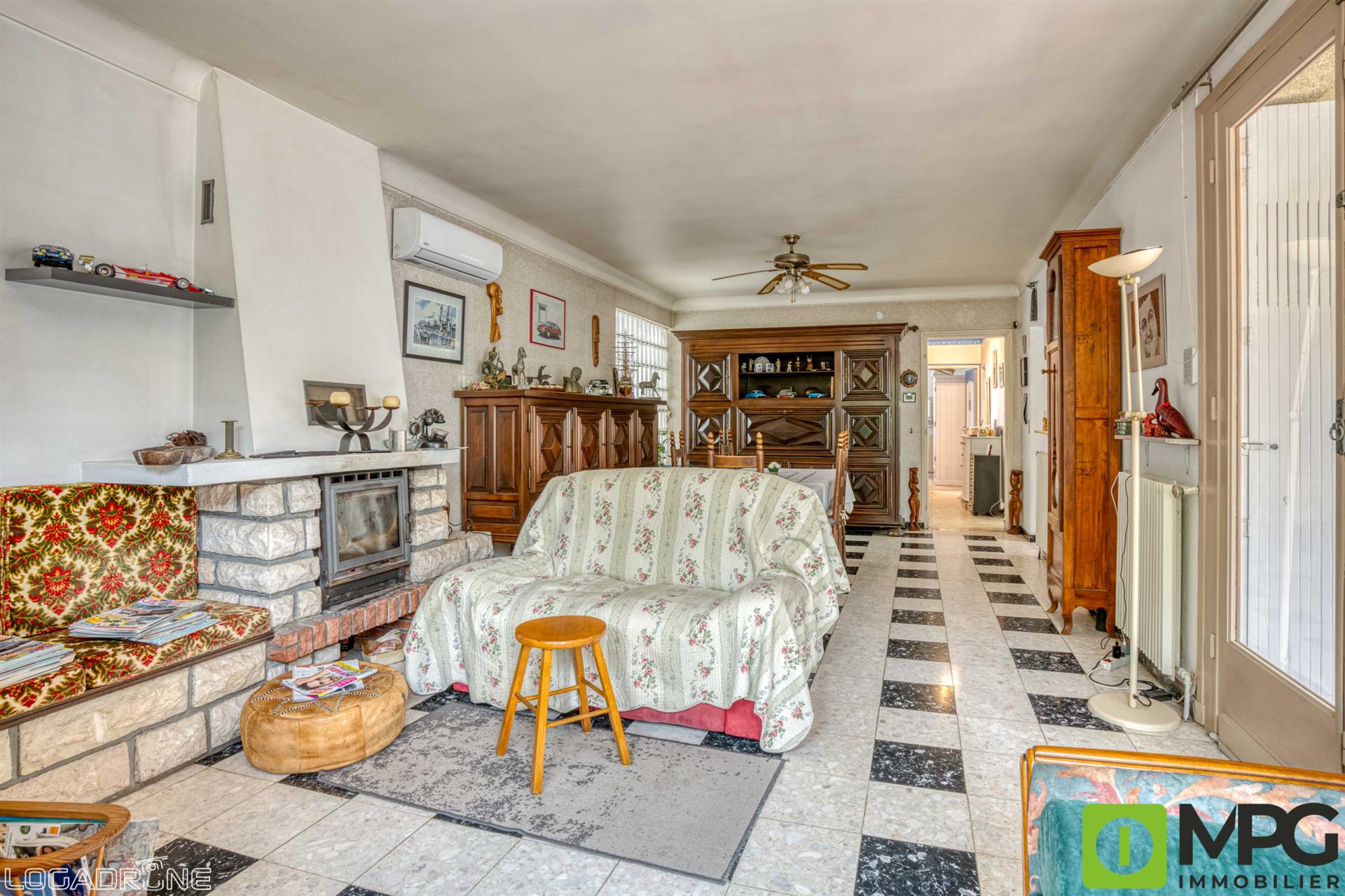 Villeneuve Sur Lot 3 bedroom house, garage and garden