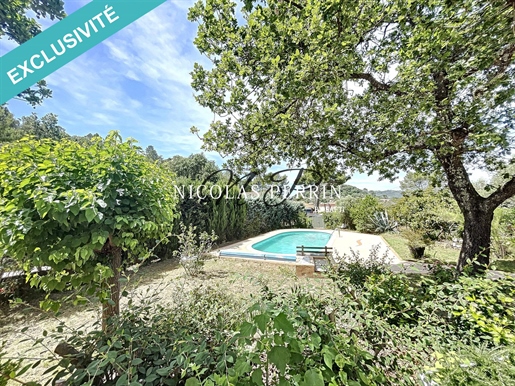 Detached house of 116m² on land with swimming pool
