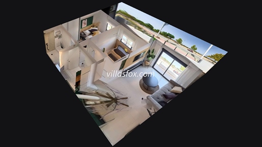Paradise Resort 2-bedroom, 2-bathroom new-build luxury apartments in San Miguel de Salinas