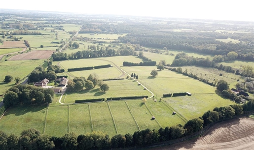 Yeguada deportiva en 23 hectáreas entre Rouen y Beauvais