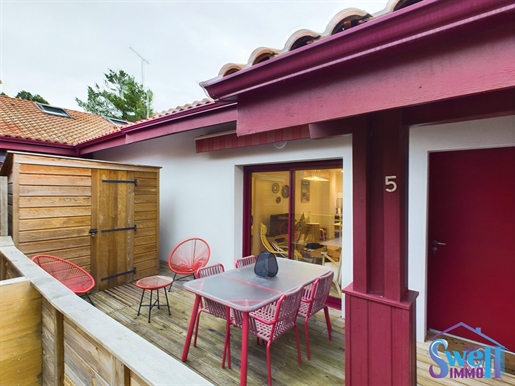 Spacious T3 apartment of 55m² terrace in residence with balcony