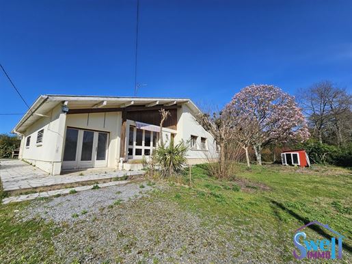 House T7 143m² garage on land 1236m² with open views