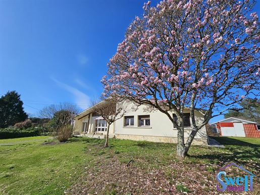 House T7 143m² garage on land 1236m² with open views