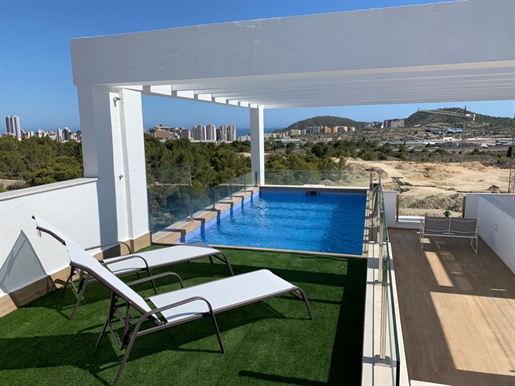Luxury bungalows in Finestrat- Benidorm. Get a free €10,000 bonus on extras with your home in Mirado