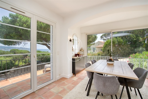 Provencal villa with sea view for sale in Sainte-Maxime