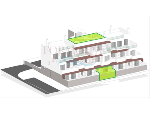 2-Zimmer-Wohnung mit privatem Parkplatz und Meerblick in Fuzeta